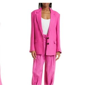 FARM RIO Linen Blazer